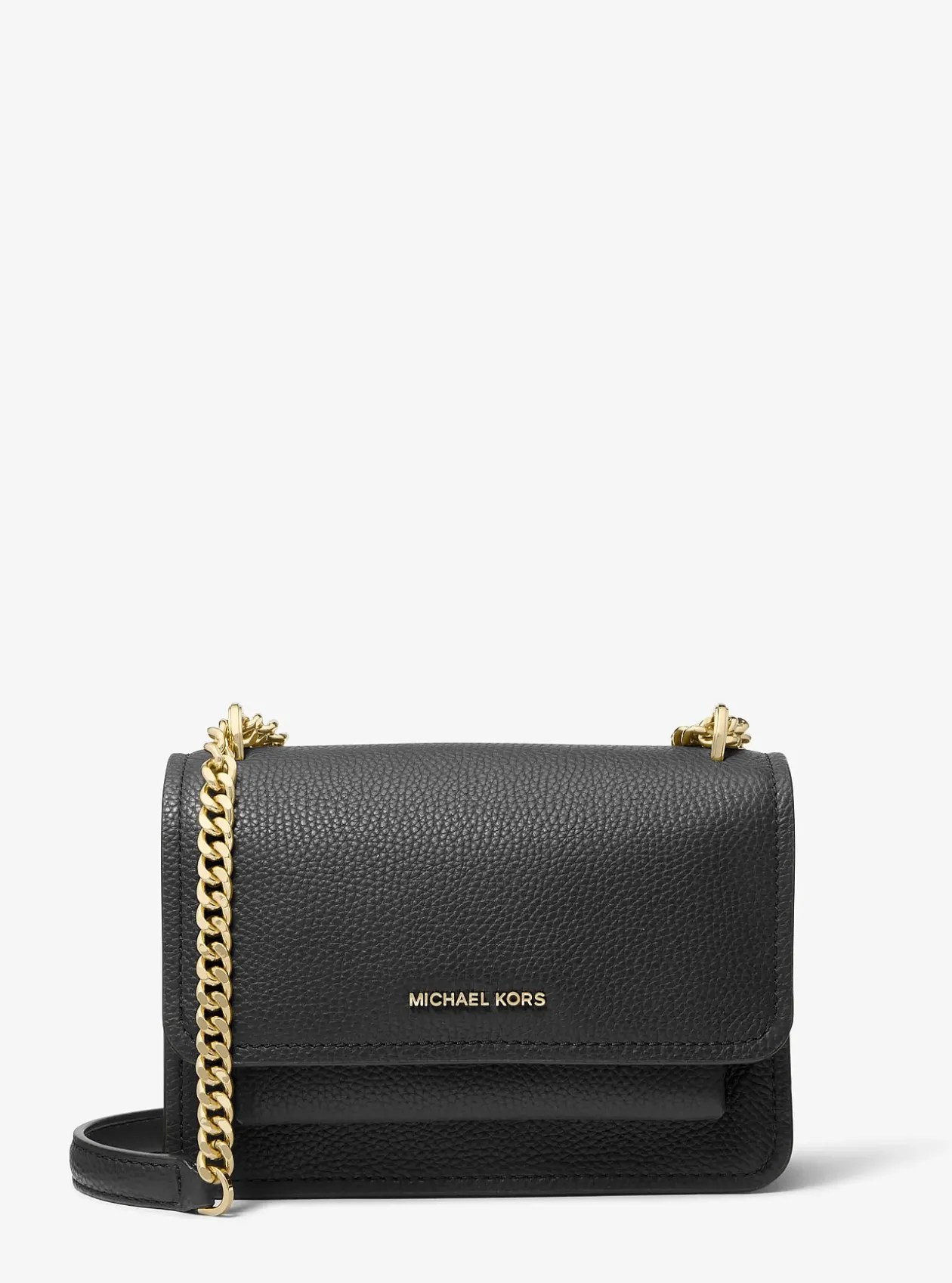 Petit sac porté épaule Claire convertible en cuir grainé