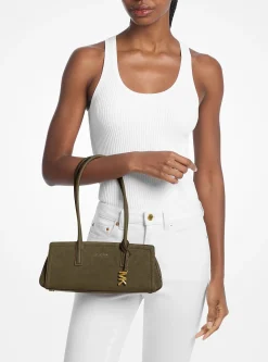 Petit sac porté épaule Laila en daim