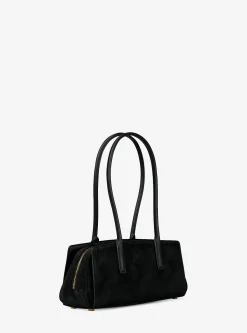 Petit sac porté épaule Laila en daim