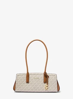 Petit sac porté épaule Laila à logo Signature