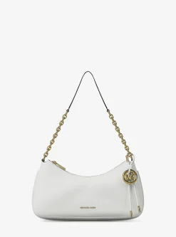 Pochette Nolita de taille moyenne en cuir grainé à chaîne