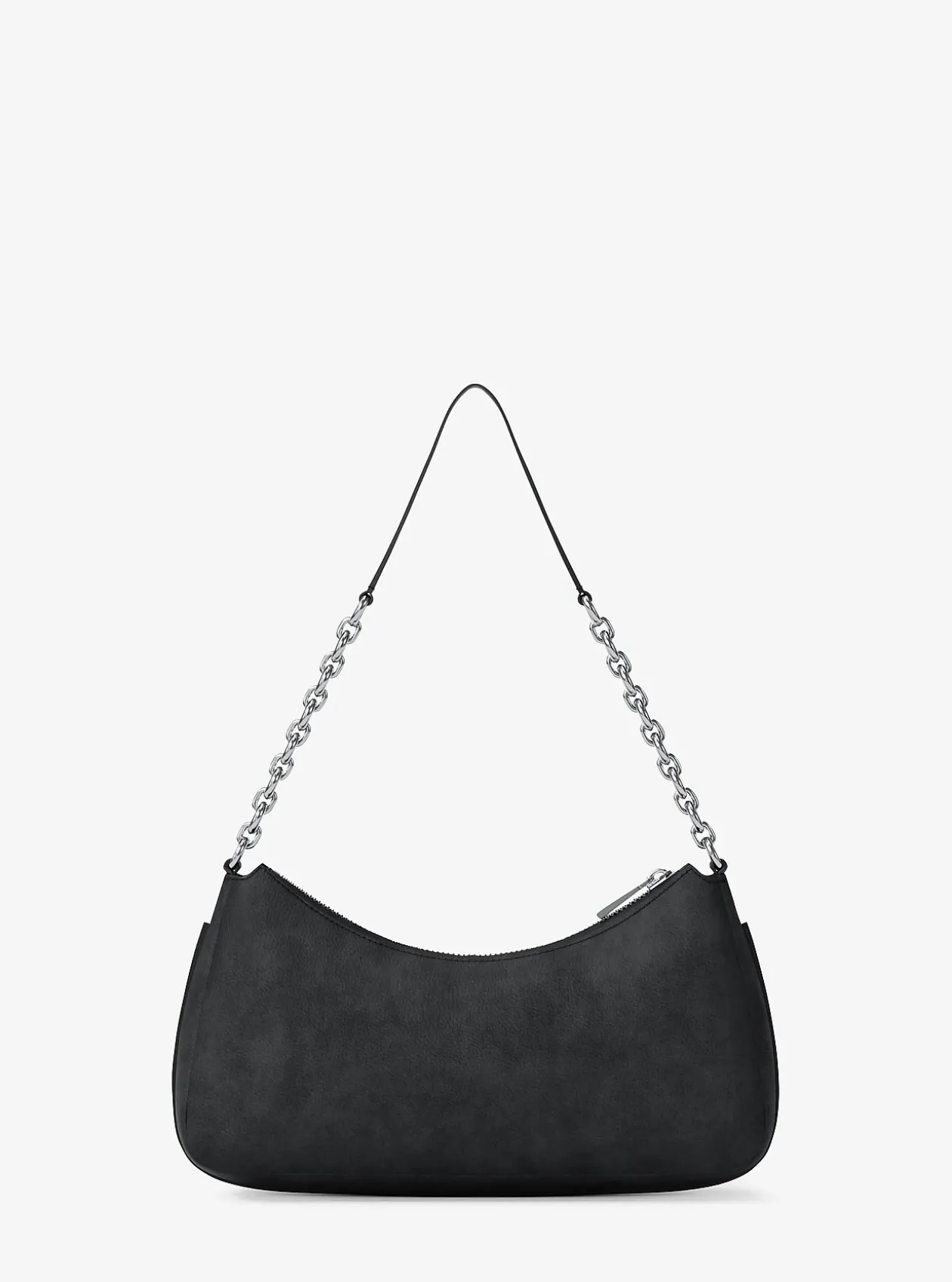 Pochette Nolita de taille moyenne en nubuck à chaîne