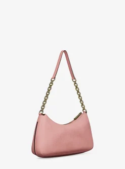 Pochette Nolita de taille moyenne en nubuck à chaîne