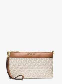 Pochette à sangle Jet Set de taille moyenne à logo Signature