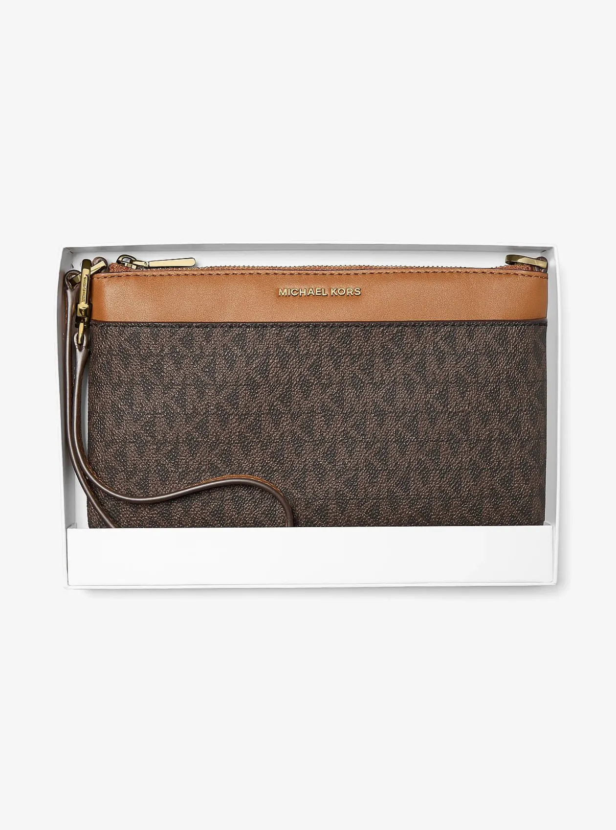Pochette à sangle Jet Set de taille moyenne à logo Signature