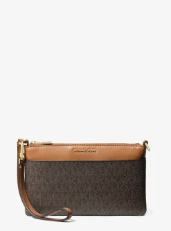 Pochette à sangle Jet Set de taille moyenne à logo Signature