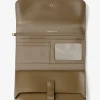 Pochette à sangle Jet Set pour smartphone de taille moyenne en cuir grainé