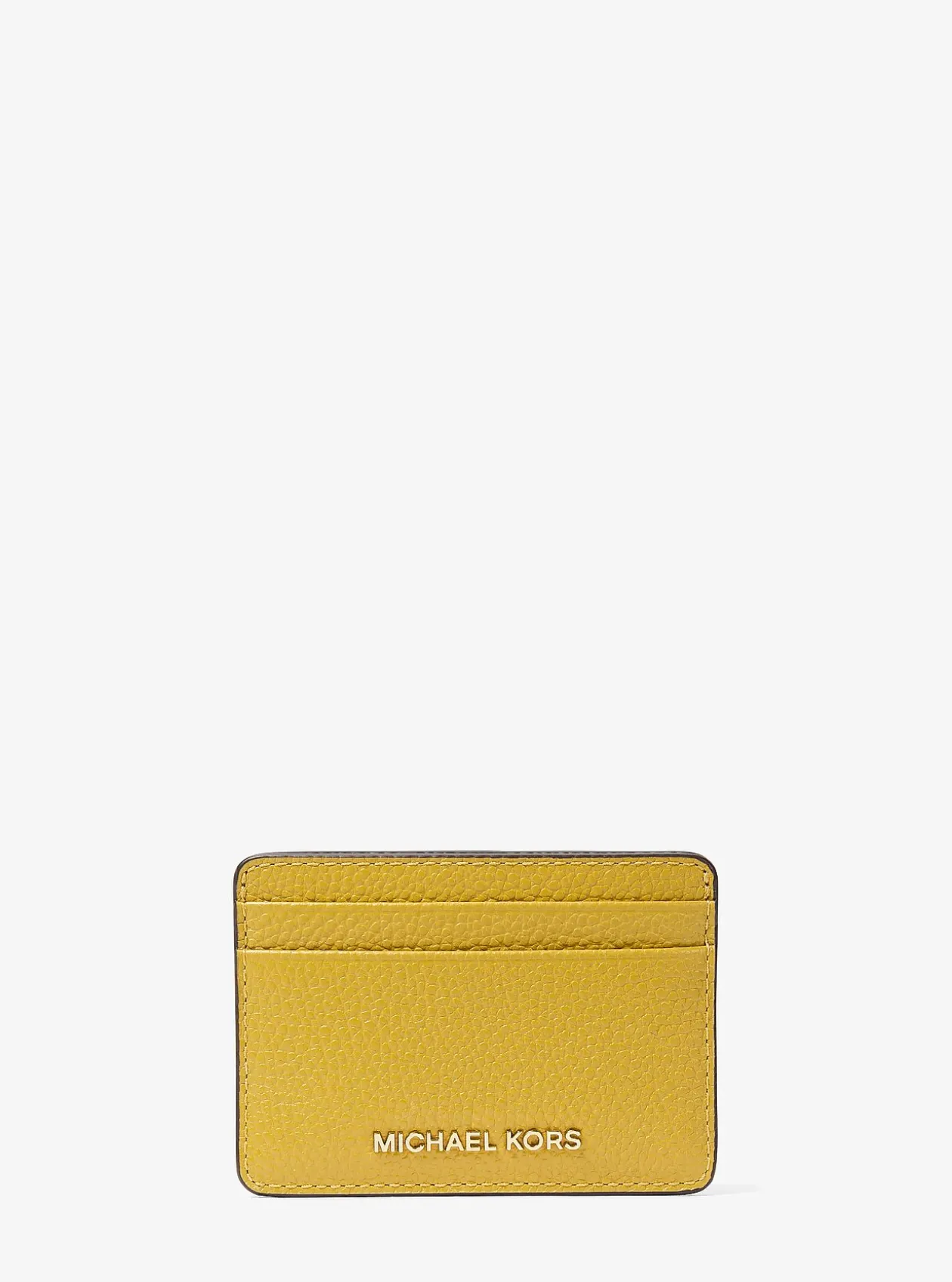 Porte-cartes en cuir grainé