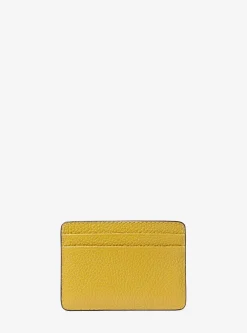 Porte-cartes en cuir grainé