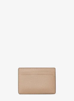 Porte-cartes en cuir grainé