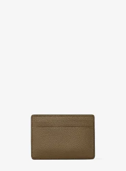 Porte-cartes en cuir grainé