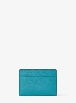 Porte-cartes en cuir grainé