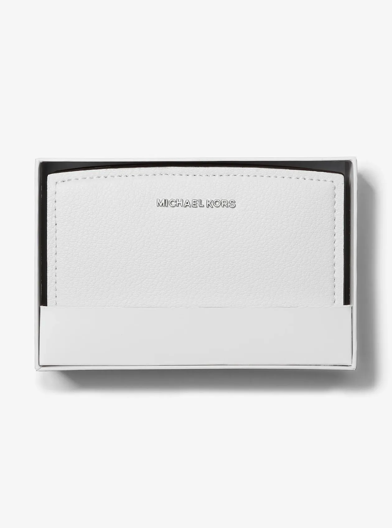 Portefeuille Bryant de taille moyenne en cuir grainé