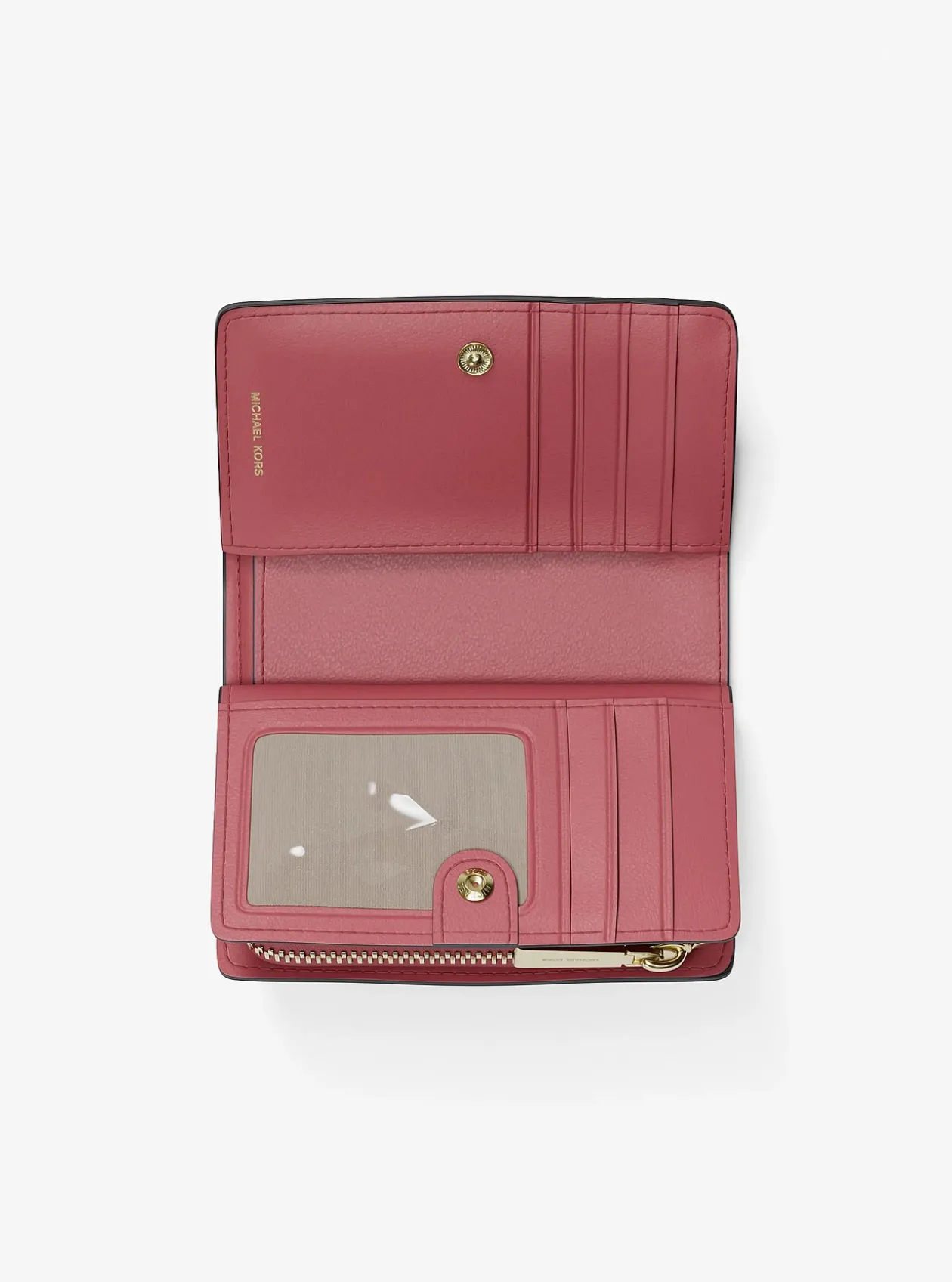 Portefeuille Bryant de taille moyenne en cuir grainé
