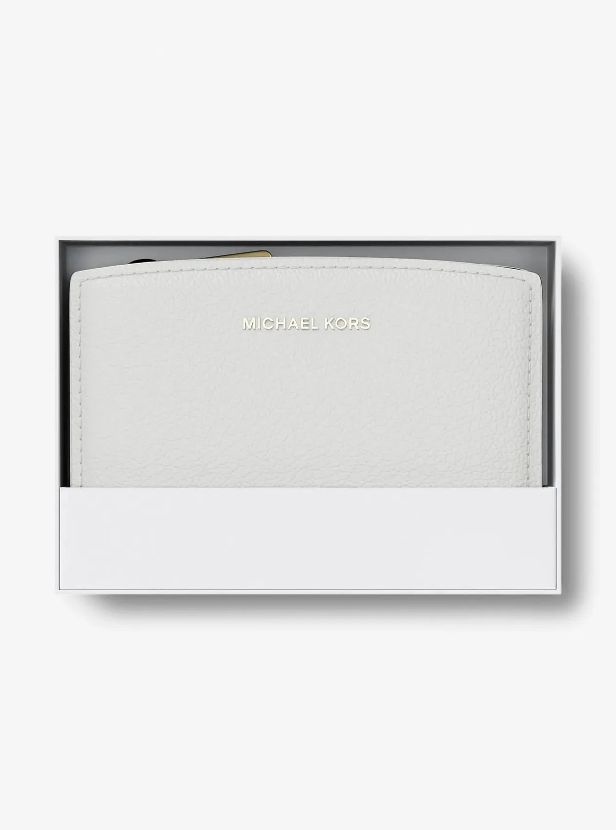 Portefeuille Bryant de taille moyenne en cuir grainé