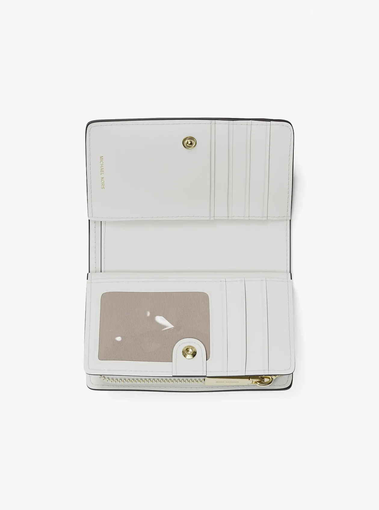 Portefeuille Bryant de taille moyenne en cuir grainé