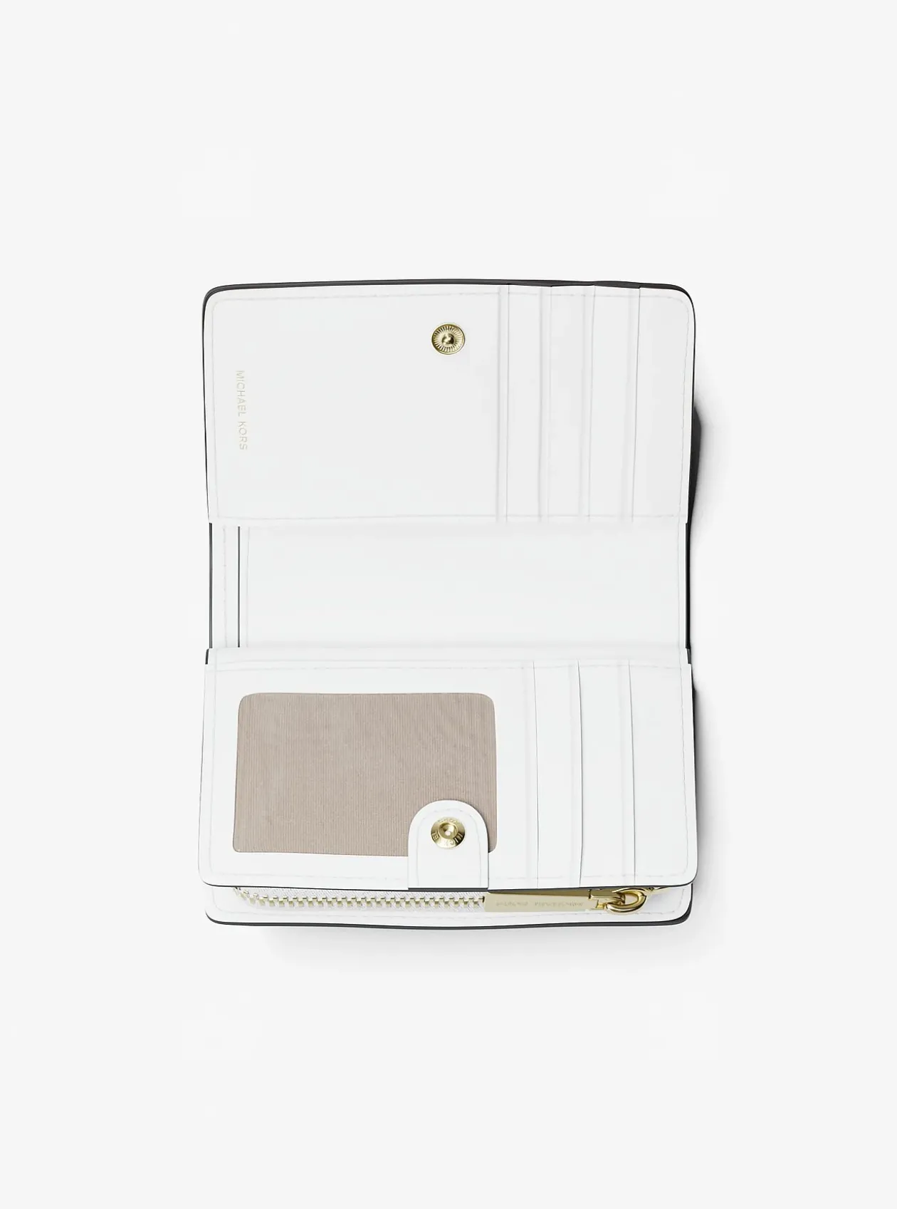 Portefeuille Bryant de taille moyenne en cuir grainé