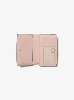 Portefeuille Bryant de taille moyenne en cuir grainé