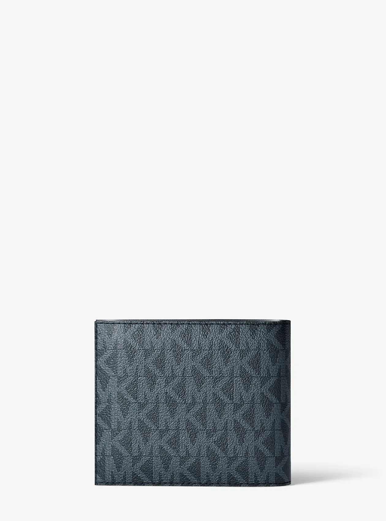 Portefeuille compact Greyson à logo avec compartiment à monnaie