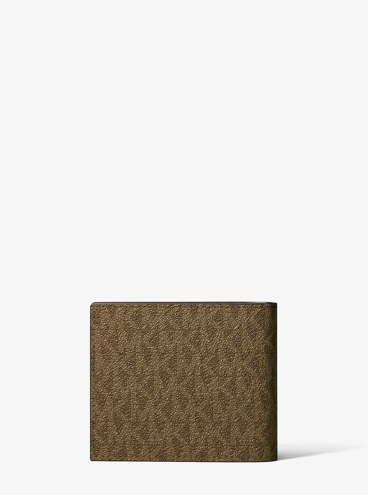 Portefeuille compact Harrison à logo avec porte-cartes