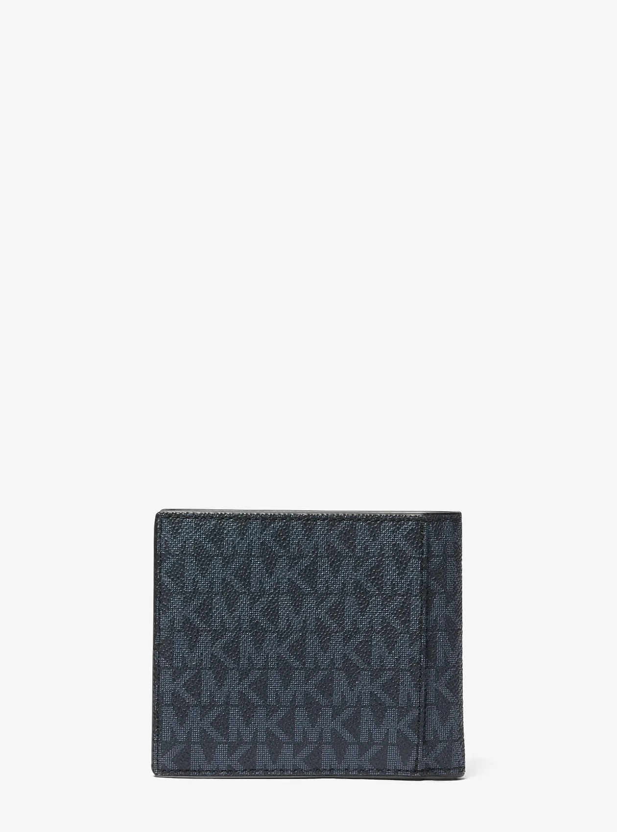 Portefeuille compact Hudson à logo Signature