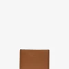 Portefeuille compact Hudson en cuir grainé