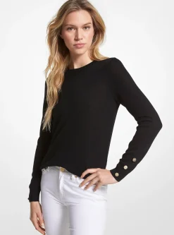 Pull en laine mérinos mélangée