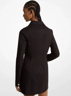 Robe à lacets en coton biologique extensible