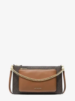 Sac à bandoulière convertible Jet Set de taille moyenne à logo Signature