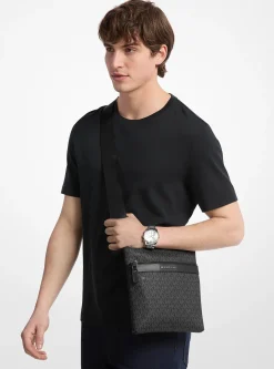 Sac à bandoulière Hudson à logo Signature