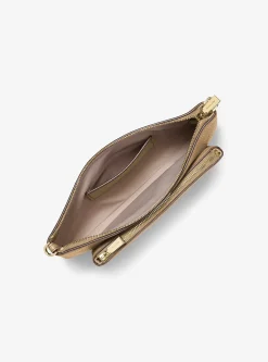 Sac à bandoulière Jet Set convertible de taille moyenne en cuir grainé