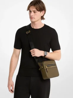 Sac à bandoulière Jet Set en cuir grainé