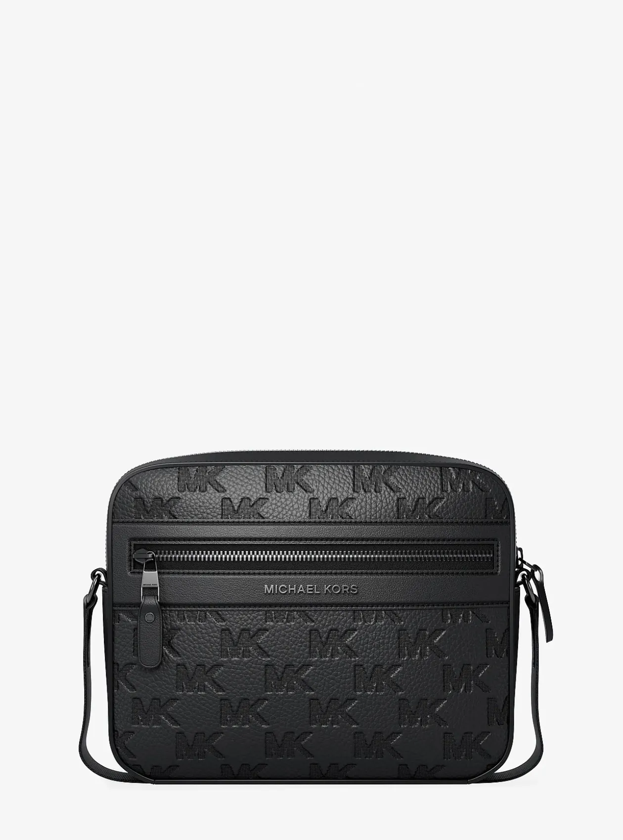 Sac à bandoulière Jet Set en cuir à logo en relief