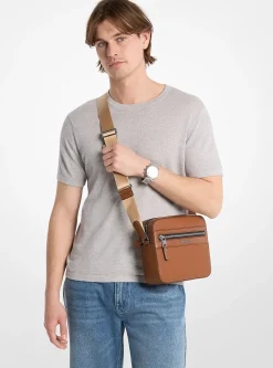 Sac à bandoulière Jet Set en cuir grainé