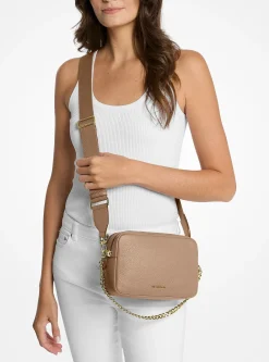 Sac à bandoulière pour appareil photo Bryant de taille moyenne en cuir grainé