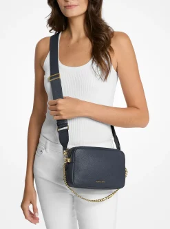 Sac à bandoulière pour appareil photo Bryant de taille moyenne en cuir grainé