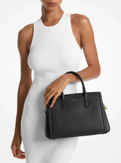 Sac Laila de taille moyenne en cuir