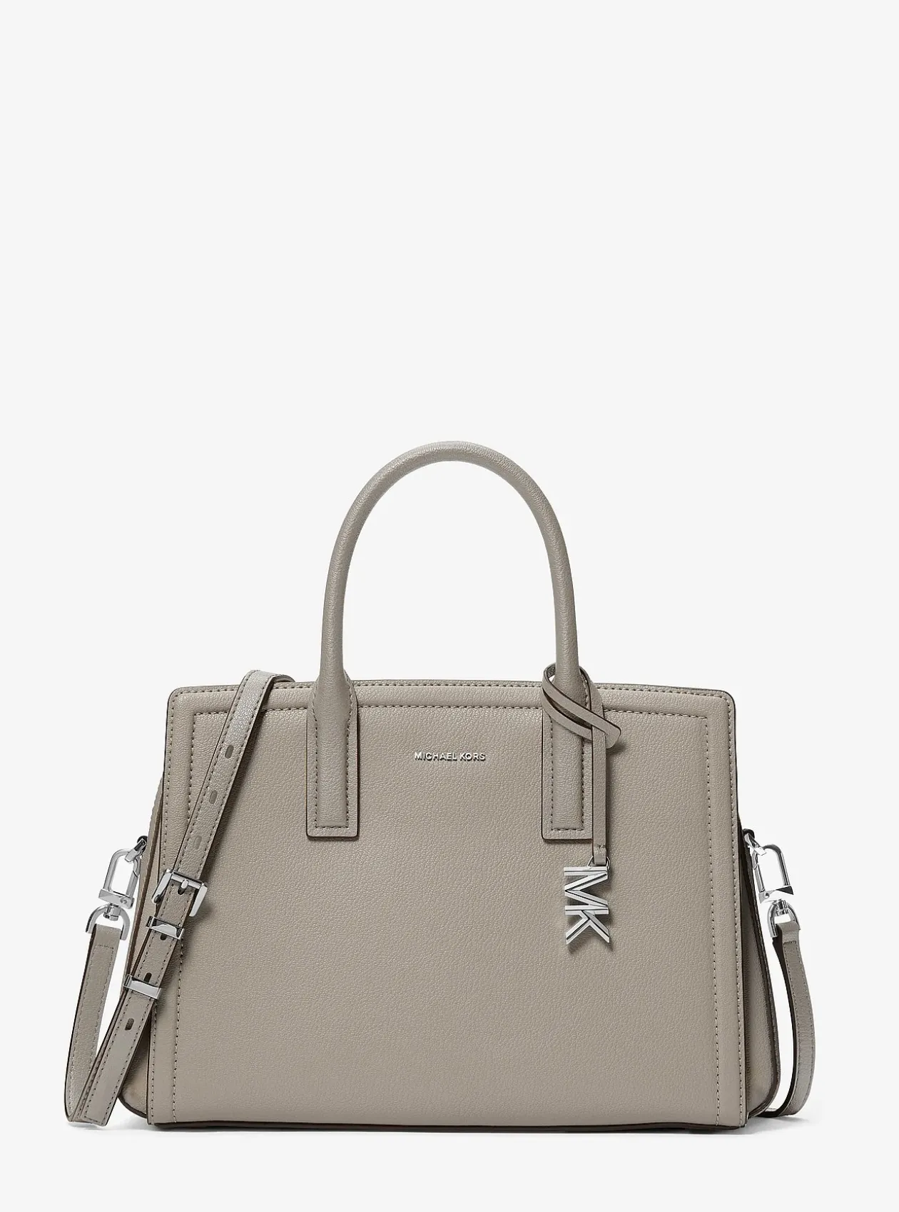 Sac Laila de taille moyenne en cuir à couleurs contrastées