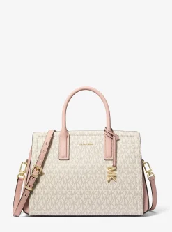 Sac Laila de taille moyenne à logo Signature