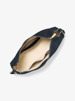 Sac porté épaule convertible Nolita de taille moyenne en nubuck