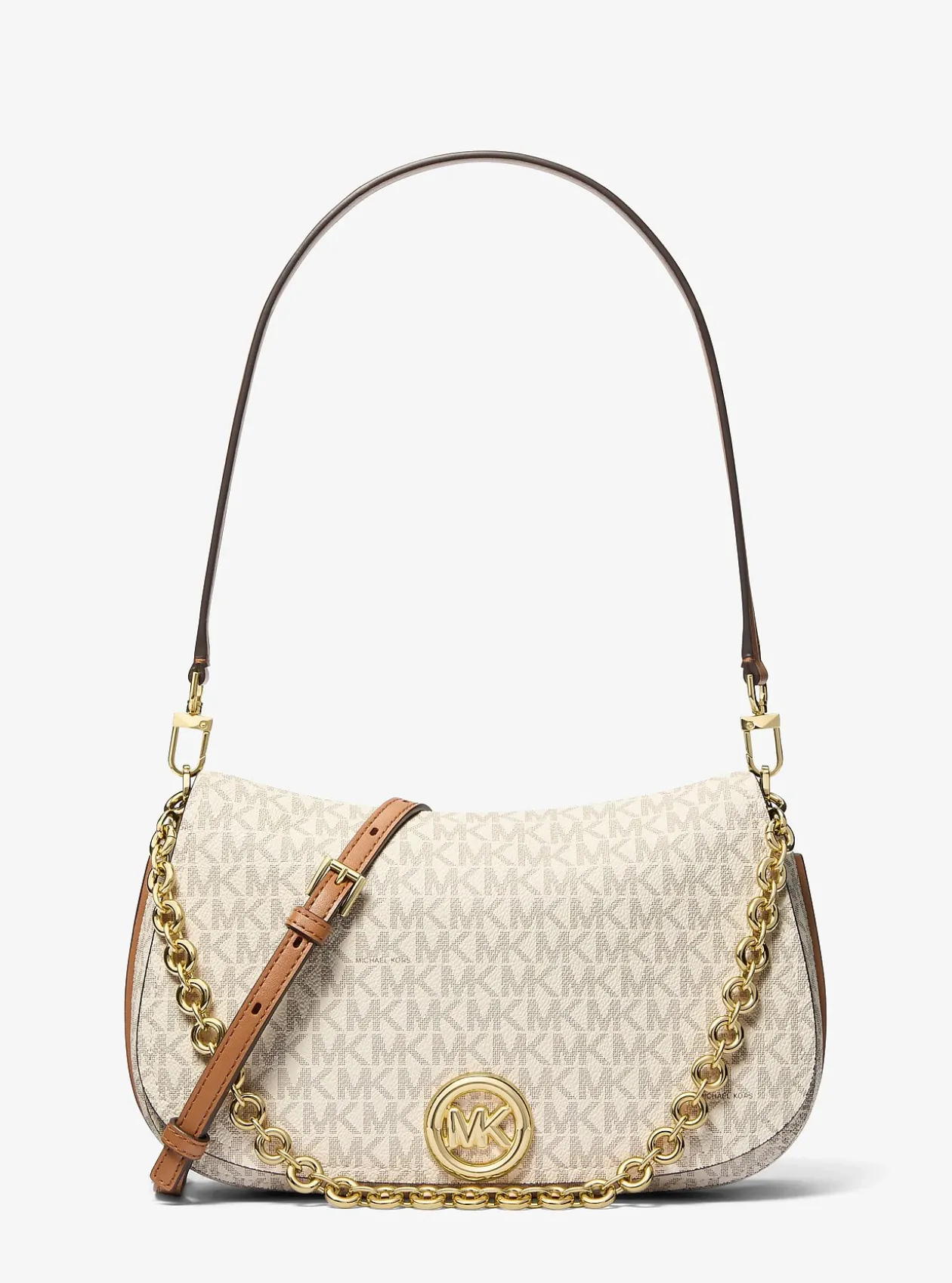 Sac porté épaule convertible Nolita de taille moyenne à logo Signature