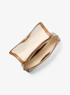 Sac porté épaule convertible Nolita de taille moyenne à logo Signature
