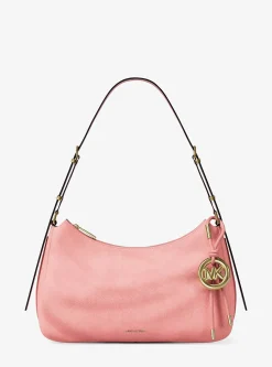 Sac porté épaule convertible Nolita de taille moyenne en nubuck
