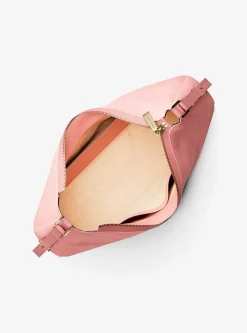 Sac porté épaule convertible Nolita de taille moyenne en nubuck