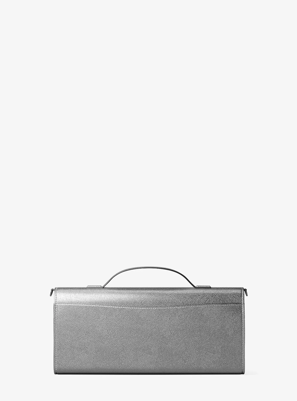 Sac porté épaule Hamilton Moderne convertible de taille moyenne en cuir métallisé