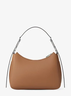 Sac porté épaule Nolita de taille moyenne en cuir grainé