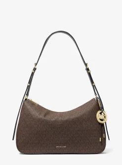 Sac porté épaule Nolita de taille moyenne à logo Signature