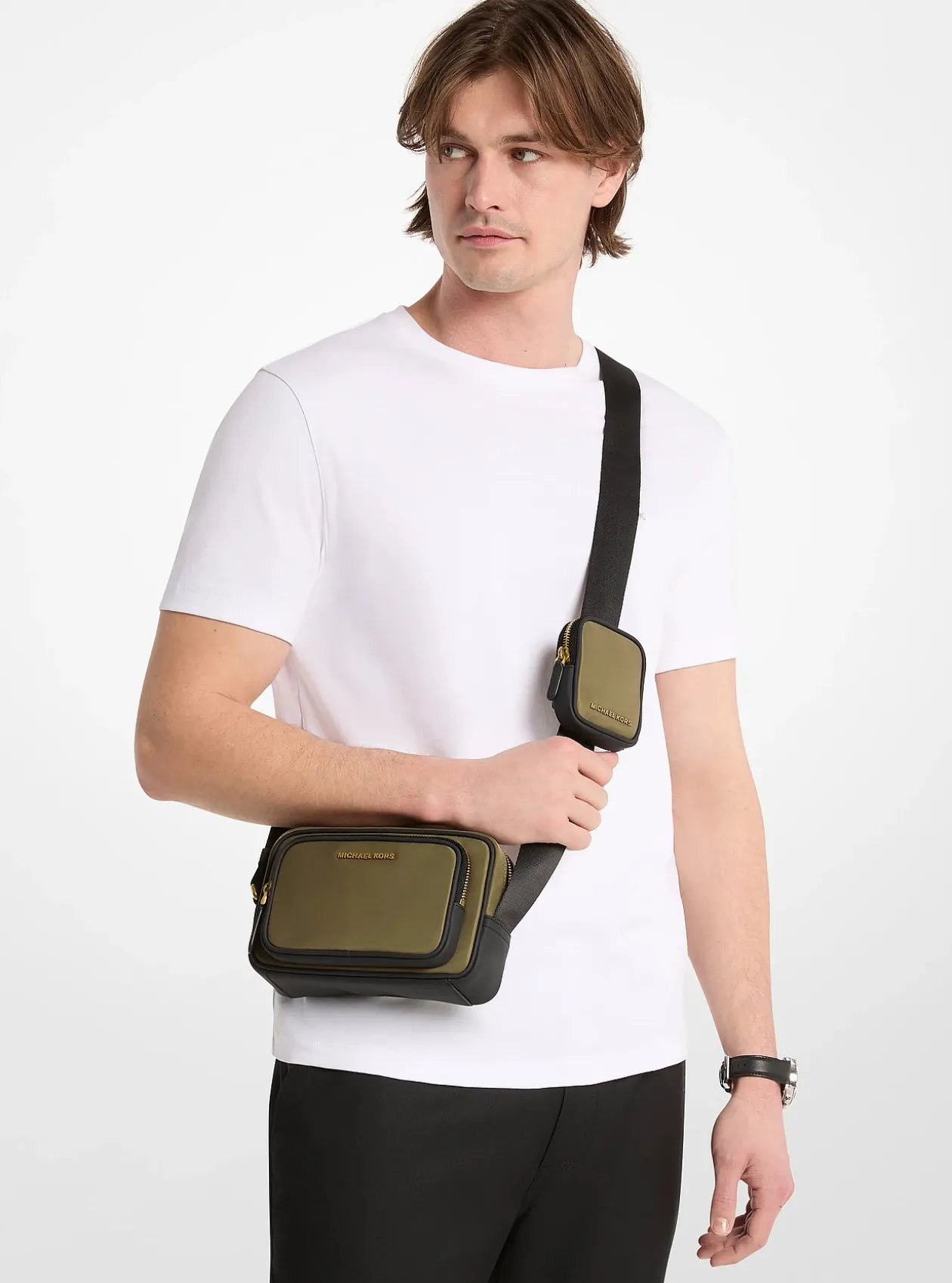 Sac pour appareil photo Brooklyn en nylon avec pochette