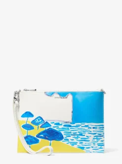 Très grande pochette à sangle Jet Set Michael Kors X Christina Zimpel