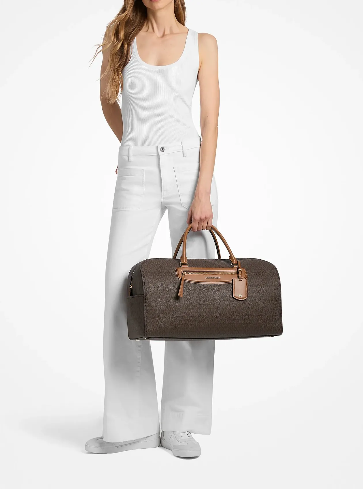 Très grand sac de weekend Jet Set Travel à logo Signature